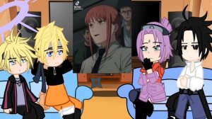 ||Реакция  команды 7 +Боруто на Макиму||Наруко=Макима||Chainsaw Man+Naruto||1часть||