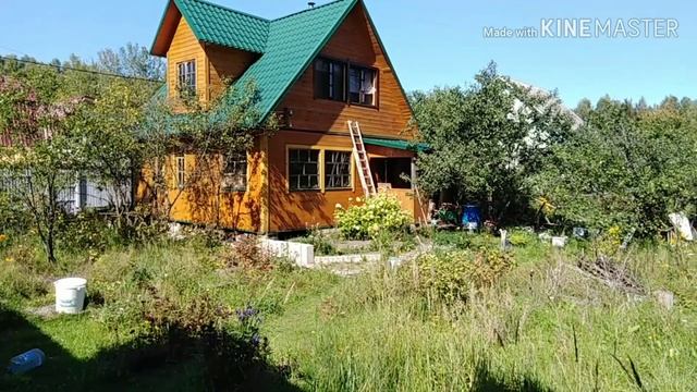 ДАЧНЫЙ ВЛОГ / Красим окна! / Elena Pero смотреть онлайн