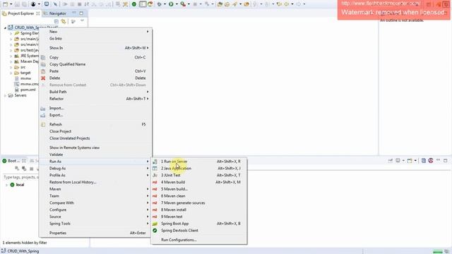 CRUD Operations With Spring смотреть онлайн
