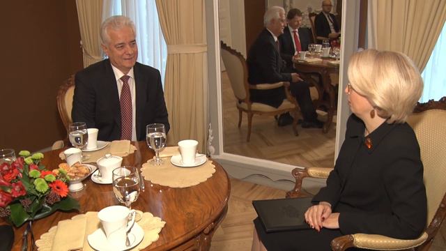 Ināra Mūrniece tiekas ar Baltkrievijas vēstnieku смотреть онлайн