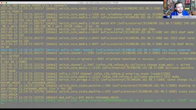ClueCon Weekly - May 17th 2017 - T.38 with Brian West смотреть онлайн