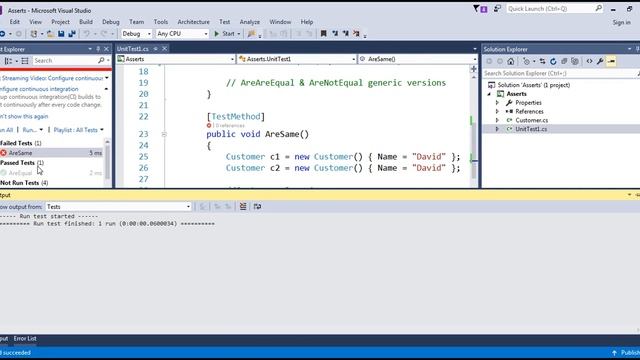 C# unit test Assert class in arabic смотреть онлайн