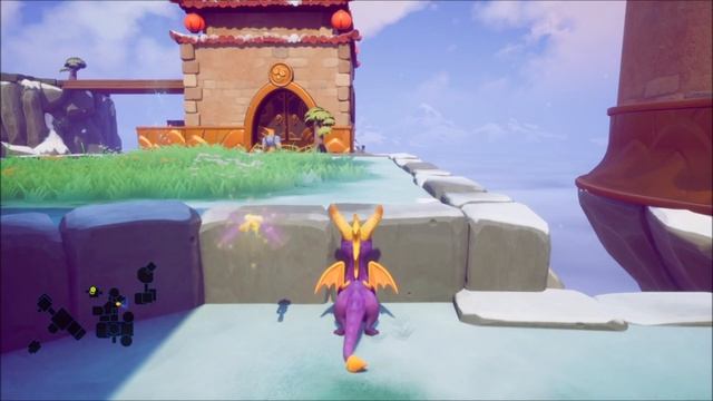 Spyro Reignited Trilogy: Cloud Temples Walkthrough - Gems & Orbs смотреть онлайн