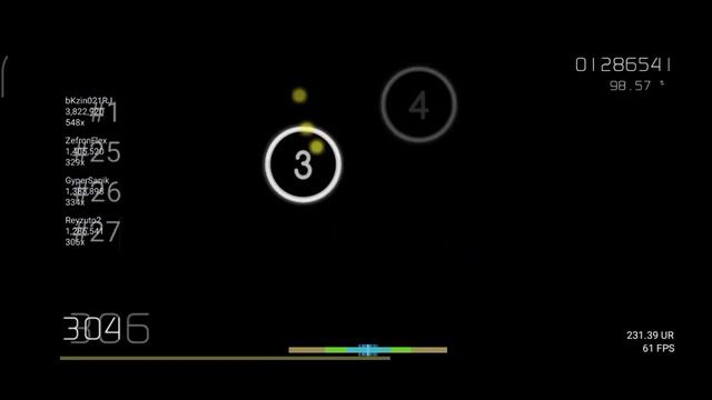 osu!droid/Rebzyyx - All I Want Is You +HDDT 6.11* S Rank смотреть онлайн