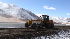 Грейдер XCMG GR180 В Работе