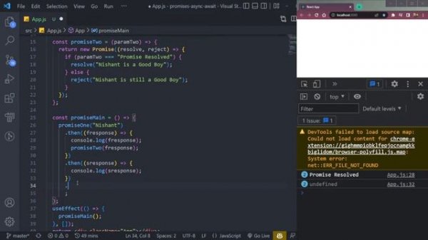 React Interview Questions - Promises and Async/Await in React
