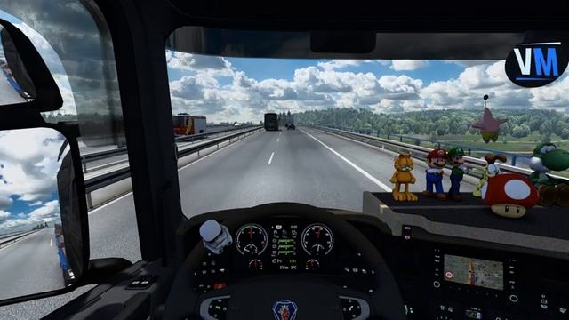 ? Scania R440 - Promods 2.43 Aalborg to Uelzen. смотреть онлайн