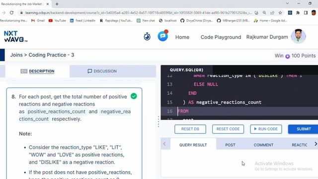 Joins | Coding Practice - 3 | SQL | NxtWave | CCBP 4.0 смотреть онлайн