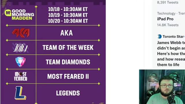 TEAM DIAMDONDS COMING THIS WEEK!| INSANE TOTW JAMAR CHASE! | MOST FEARED P2!|MADDEN 23 ULTIMATE TEA смотреть онлайн