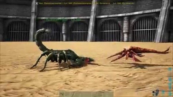 Pulmonoscorpius vs Eurypterid || ARK: Survival Evolved || Cantex