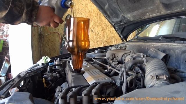Замена масла и антифриза в двигателе Hyundai Accent
