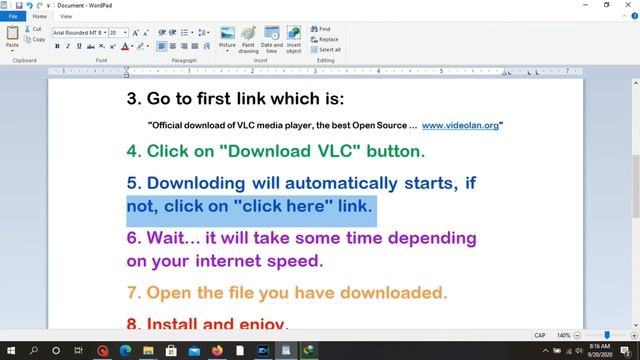 HOW TO INSTALL VLC MEDIA PLAYER 2020 IN WINDOWS 10, 8, 8.1, 7 AND XP. смотреть онлайн