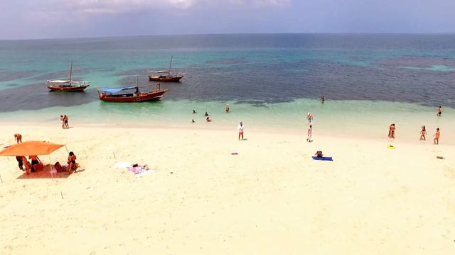 Zanzibar Island near Kwale Island DJI Phantom смотреть онлайн