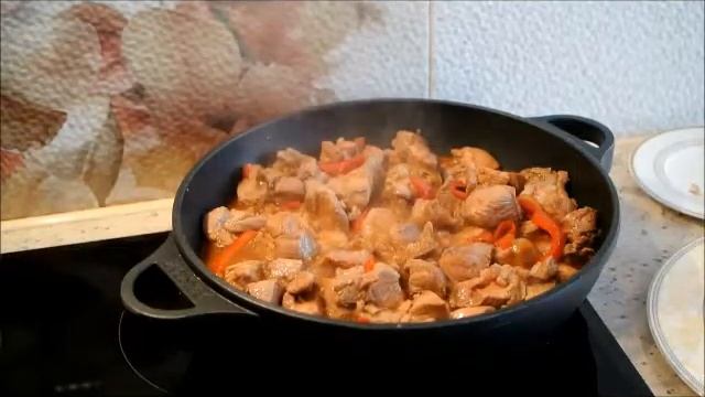 ХУДЕЕМ ПРАВИЛЬНО Худеем вместе рецепт Индейка с овощами в соусе терияки КАК ПОХУДЕТЬ смотреть онлайн