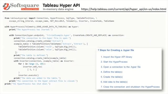 Tableau Big Data Hyper Data Prep смотреть онлайн