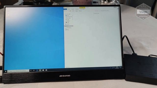 DESKLAB Touchscreen Portable Monitor - 15.6" 1080P or 4K Portable monitor - Unboxing смотреть онлайн
