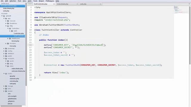 Como Integrar Api twitter en laravel 5.4 смотреть онлайн