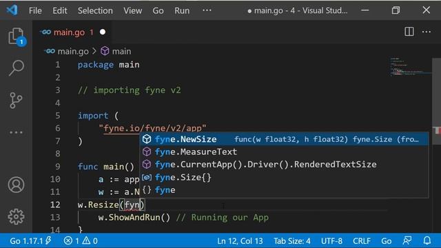 Class 2 Fyne GoLang GUI RESIZE WINDOW смотреть онлайн