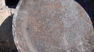 Чугунная сковорода восстановление в деревне. Древние технологии