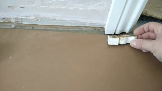 Laminate floor installation and cutting under door architrave смотреть онлайн