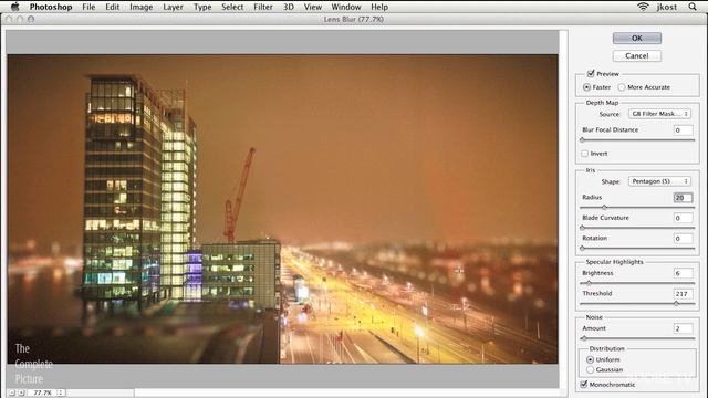 Using the Lens Blur Filter on an Image Sequence in Photoshop CS6 | Adobe смотреть онлайн