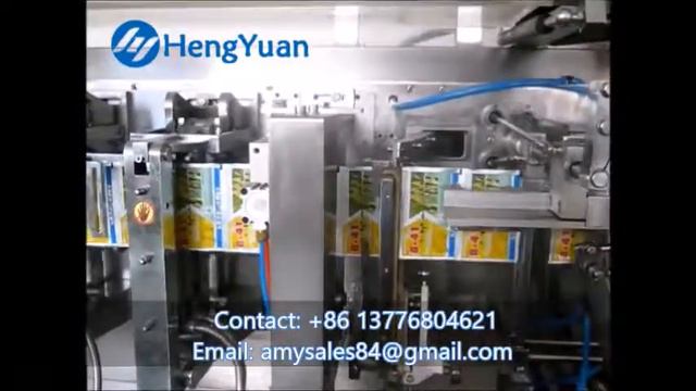 Automatic 180type HFFS powder and liquid sachets making packing machine смотреть онлайн