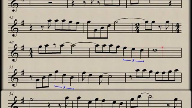 Lemonade Cha Cha Cha Flute and Violin Music Sheet Play Along смотреть онлайн