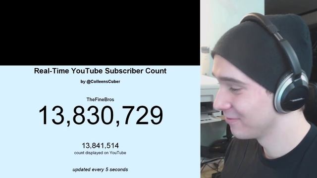 React™-Channels React™ to TheFineBros' Live Subscriber Count смотреть онлайн