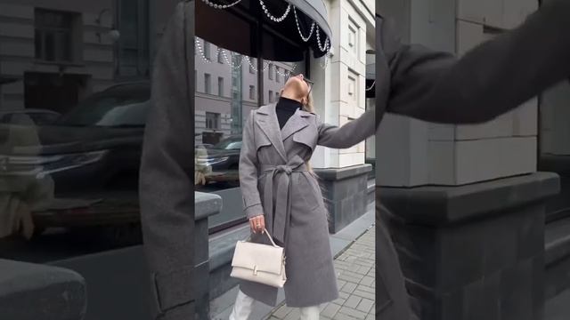 Зимнее пальто тренч смотреть онлайн