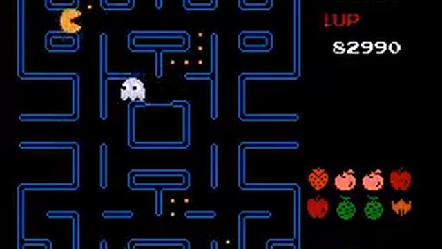 Pac-Man (Tengen) (NES / Nintendo) - Highscore Run #1