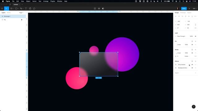 How to Create Glass Card Effect - Figma Tutorial смотреть онлайн