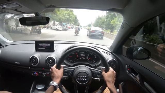 Audi A3 s-line POV drive | Detailed review | Interior and Exterior | The best entry level sedan? смотреть онлайн