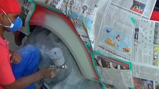 Pintura Automotiva - Preparação e Pintura - Ford KA 1/2 смотреть онлайн
