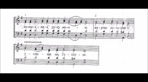 Господи воззвах, запев и стихира глас 3, партия сопрано