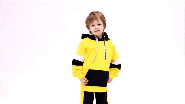 Черно-жёлтый детский спортивный костюм для мальчика (70716443) КотМарКот смотреть онлайн