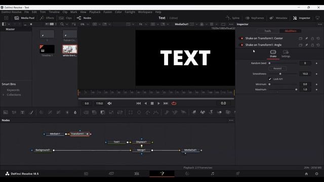 Texture Text Background Motion Graphics Effect in DaVinci Resolve 18.5 (Fusion Tutorial) смотреть онлайн