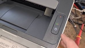 HP Laser 107a после перепрошивки горит тонер