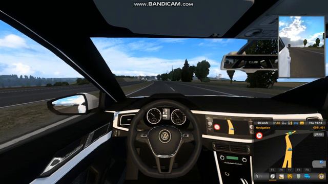 Volkswagen Golf R Line 7. 5 2018 EURO TRUCK SIMULATOR 2 MOD смотреть онлайн