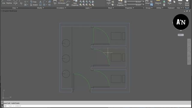 AutoCAD - Edit blocks. Edit block in place. Add and remove objects from a block in Autocad смотреть онлайн