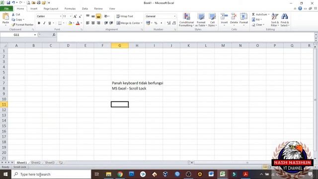 Panah keyboard tidak berfungsi?(Scroll Lock), ini tips nya смотреть онлайн