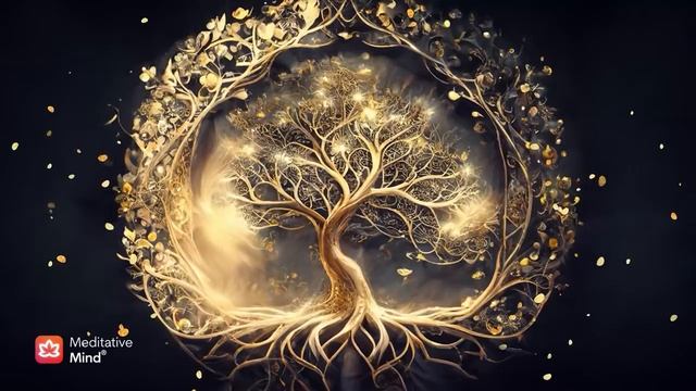 528Hz | TREE Of LIFE | Whole Body Cell Regeneration + Heal Golden Chakra