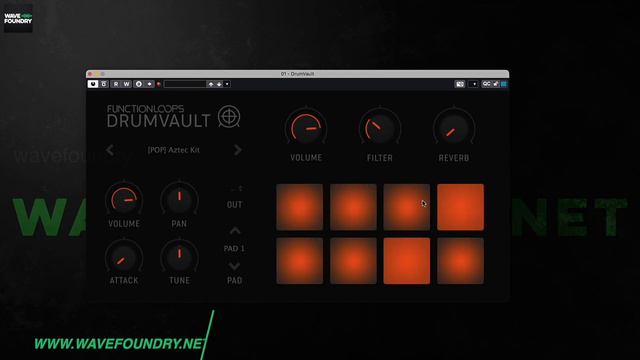 Drum Vault - FREE Drum VST Instrument - Sound Demo смотреть онлайн