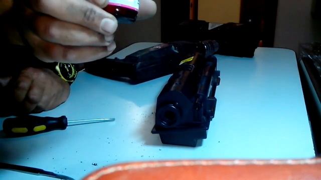 Как правильно и красиво заправить картридж Kyocera. смотреть онлайн