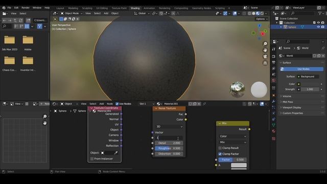 Blender 3.5 Tutorial: Creating Leather Texture or Leather Fabric смотреть онлайн