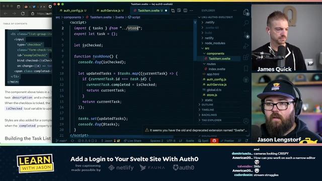 Add a Login to Your Svelte Site With Auth0 смотреть онлайн