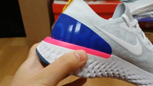나이키 에픽 리액트 플라이니트 리뷰 및 실착 후기 (NIKE EPIC REACT FLYKNIT) AQ0070-101, AQ0067-101 смотреть онлайн