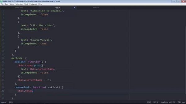 Vue JS #11 Приложение "Список дел" (To-Do App)