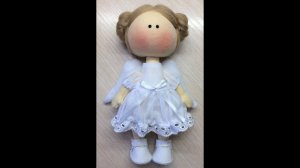 Как легко сшить Ангела? Мастер-класс "Текстильный Ангел".