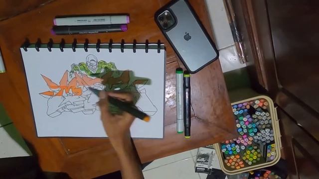 MOSE SYGA - GOBLIN SKETCH GRAFFITI Time Lapse смотреть онлайн