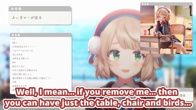 Ui's Chat Teases Her About Her Upcoming Figure Release (Shigure Ui) [Eng Subs] смотреть онлайн